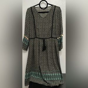 Boho Gypsy Semi-Sheer CoverUp Beach Dress by Blush Noir